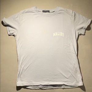 Brandy Melville Malibu Tee Sky Blue